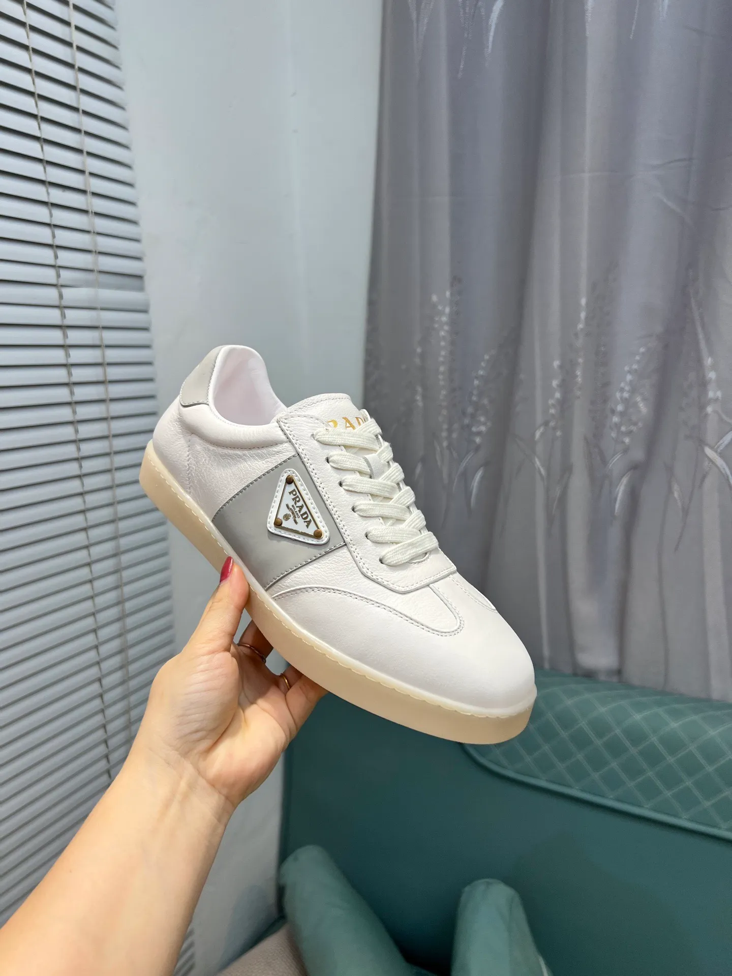 Men's shoes 💰540 [PRADA] Men's shoes are popular in the counter, official website synchronization, 1 high-quality shipment ✔️ Original frosted cowhide + cowhide lining, 1🆚1 replica, original sole, 38-45 (45 customized, non-refundable)